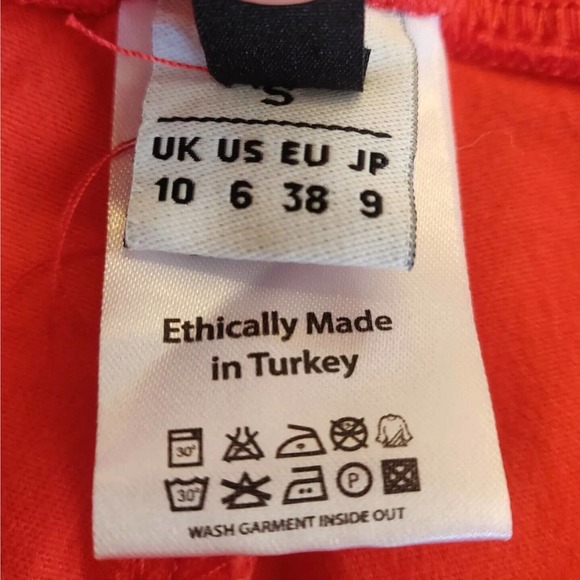 COPY - 3rd Rock Women's Shorts Rock Climbing Orange Size 6 Drawstring Waist - Picture 7 of 8